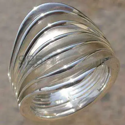 Wide Range Plain Solid Sterling Silver Rings Jewelry 925SR2451