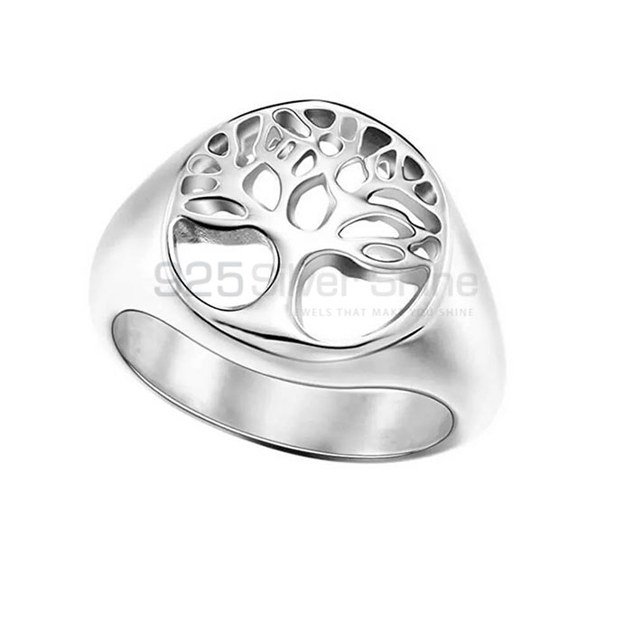Wide Range Tree Of Life Sterling Silver Ring For Women's TLMR628