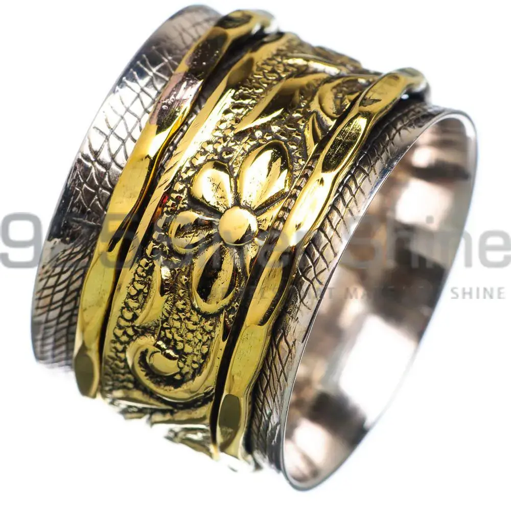 World Wide Sterling Silver Spinner Rings With 925 Stamped SMR168