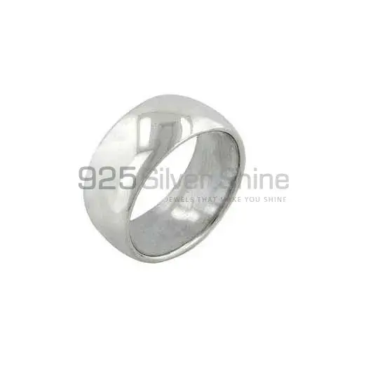 Plain 925 Solid Silver Rings Jewelry 925SR2694_1