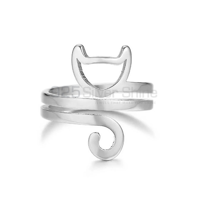 Wrap Ring, Best Design Animal Minimalist Rings In 925 Sterling Silver AMR307