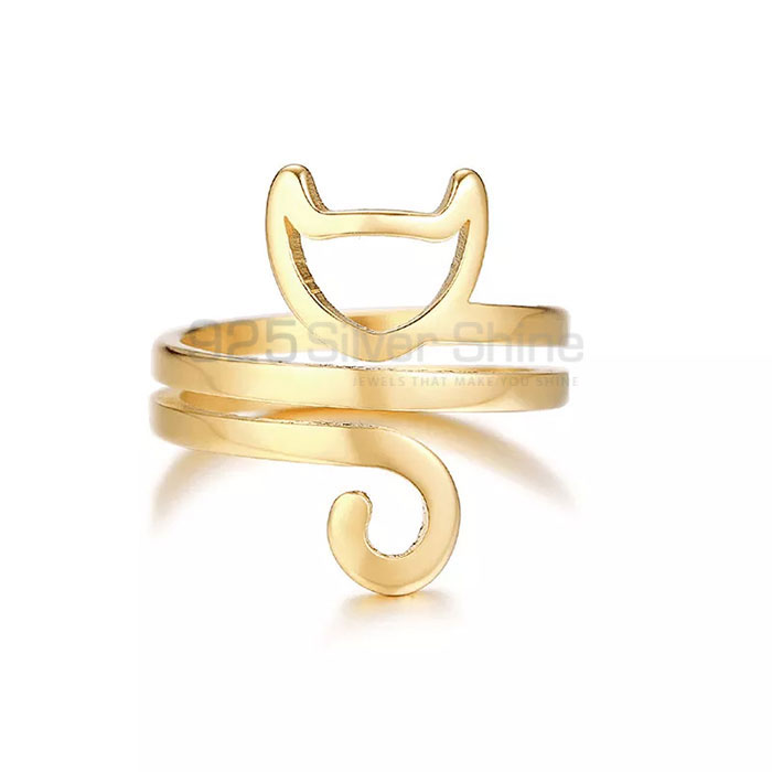 Wrap Ring, Animal Minimalist Rings In 925 Sterling Silver AMR307_0
