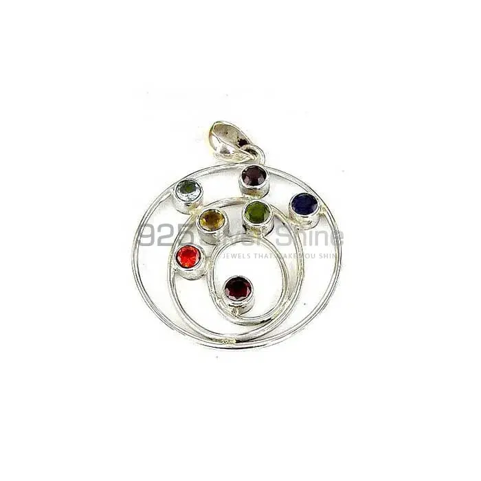 Yoga Chakra Pendant Collection With Sterling Silver SSCP145