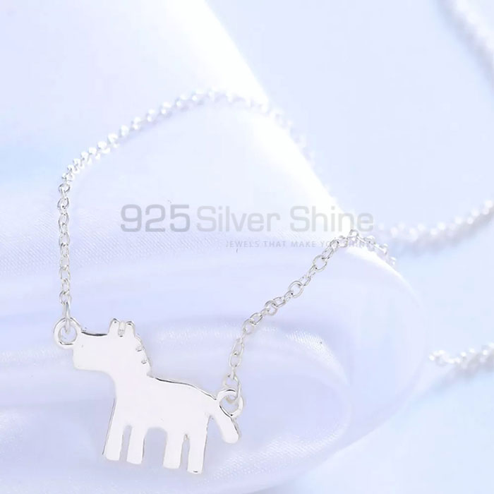 Zebra Necklace, Best Quality Animal Minimalist Necklace In 925 Sterling Silver AMN123_0