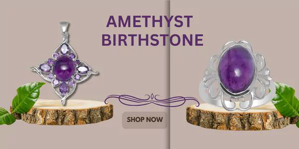 February Birthstone - Amethyst Jewelry Pieces