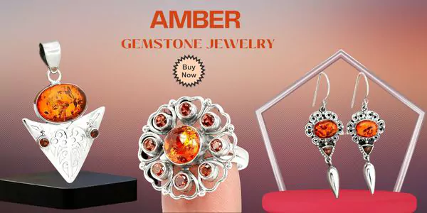 Synthetic Amber Gemstone