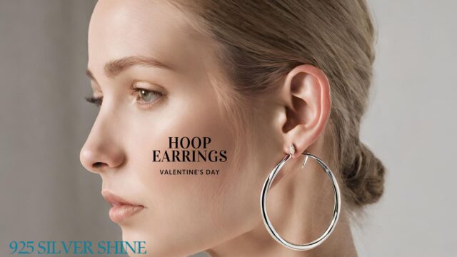 Sterling silver earrings, earrings for women, trending earrings