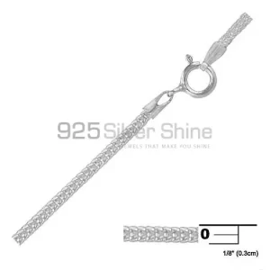 925 Sterling Silver 14"-24" Curb Chain Necklace 3MM 925CHAIN135