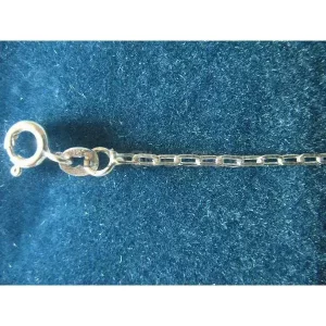 925 Sterling Silver 14"-24" Link Chain Necklace 2MM 925CHAIN158