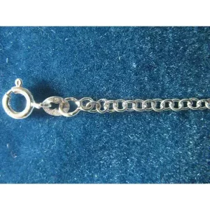 925 Sterling Silver 14"-24" Silver Ball Beads Chain Necklace 2mm 925CHAIN117