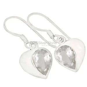 925 Sterling Silver earrings Exporters In Natural Crystal Gemstone 925SE563