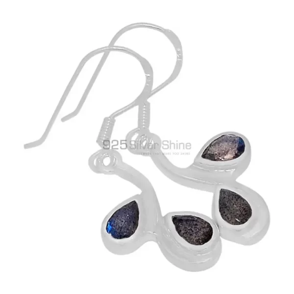 925 Sterling Silver earrings Wholesaler In Natural Labradorite Gemstone 925SE557