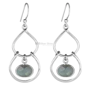 925 Sterling Silver earrings Wholesaler In Natural Labradorite Gemstone 925SE1855