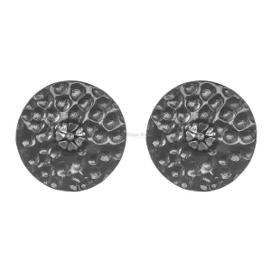925 Sterling Silver Hammer earrings Manufacturer 925SE250