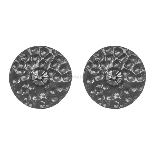 925 Sterling Silver Hammer earrings Manufacturer 925SE250