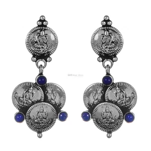 925 Sterling Silver Handmade earrings Manufacturer In Lapis Gemstone Jewelry 925SE271