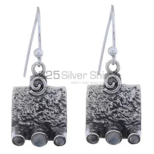925 Sterling Silver Handmade earrings Suppliers In Rainbow Moonstone Jewelry 925SE1211