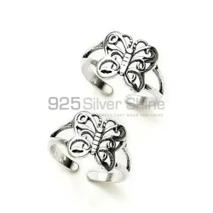 925 Sterling Silver Handmade Toe Ring