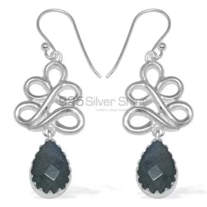 Affordable 925 Sterling Silver earrings Wholesaler In Labradorite Gemstone Jewelry 925SE840