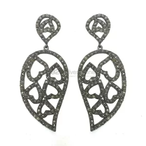 Affordable 925 Sterling Silver Handmade earrings Manufacturer In CZ Gemstone Jewelry 925SE1379