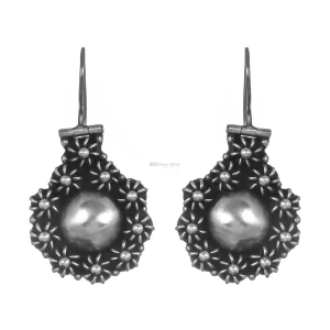 Antique Look Handmade Sterling Silver earring Jewelry 925SE201