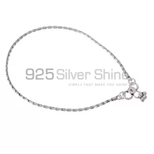 Antique Tribal 925 Sterling Silver Anklet 925ANK47