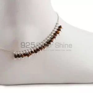 Awesome Look 925 Sterling Silver Plain Anklet Jewelry