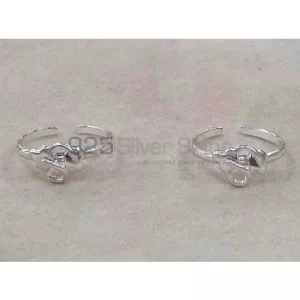 Beautiful Sterling Silver Handmade Toe Ring