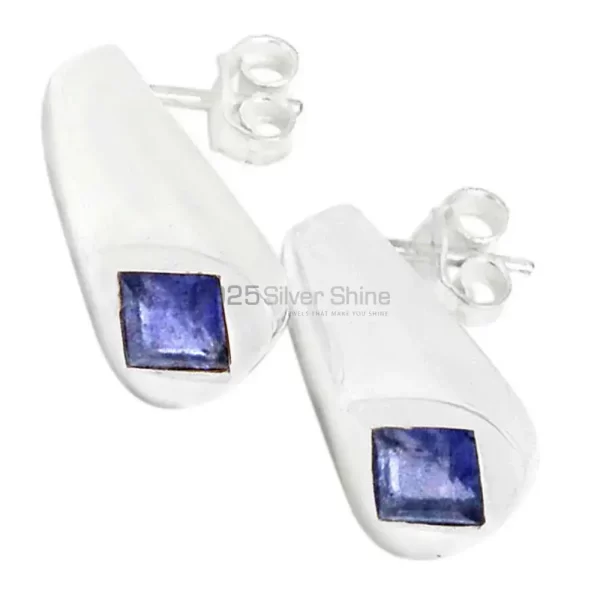 925 Sterling Silver earrings Wholesaler In Iolite Gemstone Jewelry 925SE442