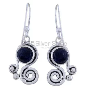 925 Sterling Silver earrings Wholesaler In Lapis Gemstone Jewelry 925SE1223