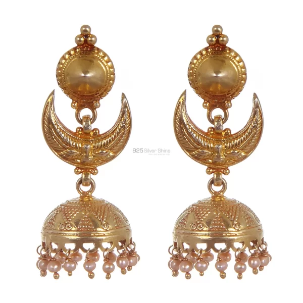 925 Sterling Silver Handmade earrings Exporters In Pearl Gemstone Jewelry 925SE294