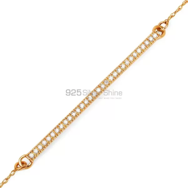 Best Price 925 Solid Silver Tennis Bracelets Exporters In CZ Gemstone Jewelry 925SB168