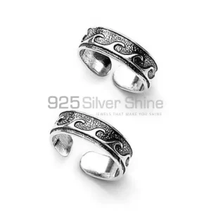 Biggest 925 Sterling Silver Toe Ring Jewelry