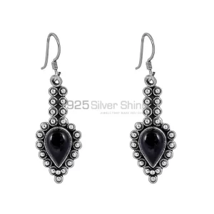 Black Onyx Gemstone earring In 925 Sterling Silver Jewelry 925SE108