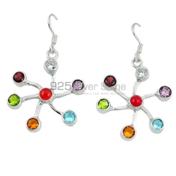 Chakra Dangle earring With Sterling Silver jewelry SSCE104