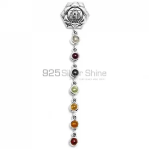 Chakra Yoga earring With Solid Silver Jewelry SSCE128