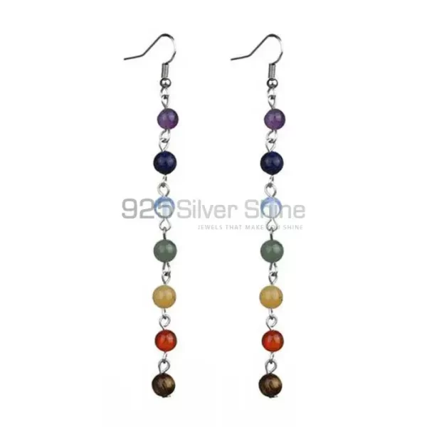Chakra Yoga earring With Sterling Silver Jewelry SSCE102