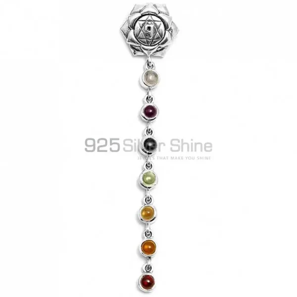 Chakra Yoga Pendant With Semi Precious Gemstone SSCP188