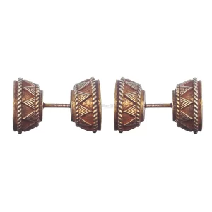 Fine Design Gold Vermeil earrings In Solid 925 Silver 925SE311