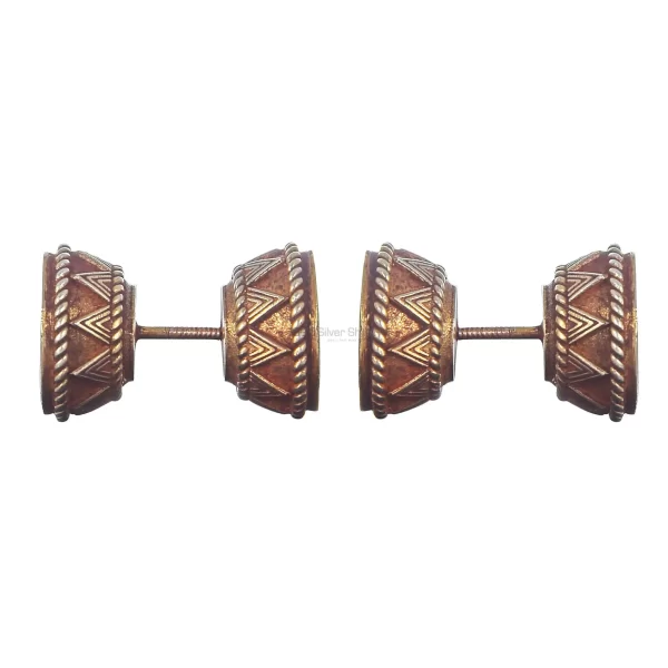Fine Design Gold Vermeil earrings In Solid 925 Silver 925SE311