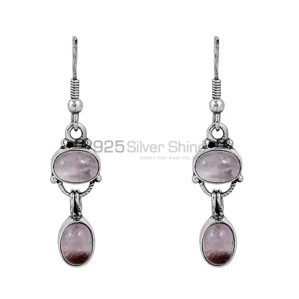 For Her Amethyst Gemstone earring In 925 Sterling Silver Jewelry 925SE59