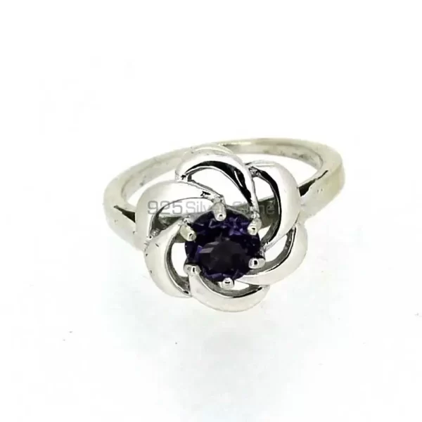 Sterling Silver Amethyst Rings 925SR024-4