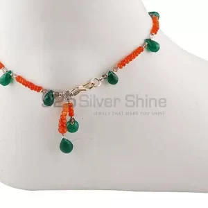 Handmade 925 Silver Plain Anklet Jewelry Manufacturer