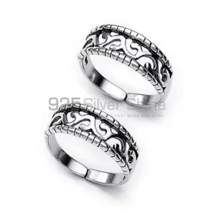 Handmade 925 Silver Toe Ring In Multi Gemstone Jewelry