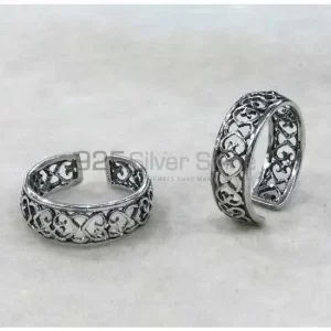 Handmade 925 Sterling Silver Toe Ring Jewelry 925STR09