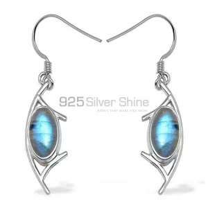 Inexpensive 925 Sterling Silver Handmade earrings Exporters In Labradorite Gemstone Jewelry 925SE1007