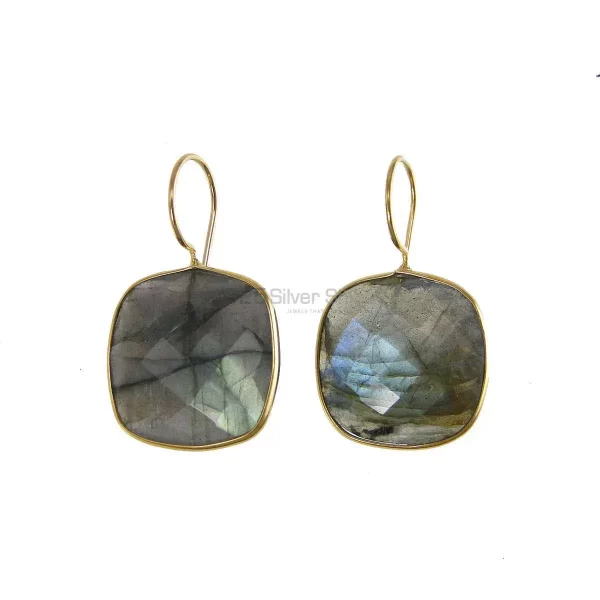 Inexpensive 925 Sterling Silver Handmade earrings Manufacturer In Labradorite Gemstone Jewelry 925SE1974