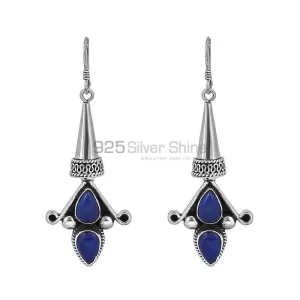 Lapis Lazuli Designer earring In 925 Sterling Silver Jewelry 925SE31