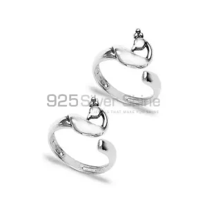 Multi Gemstone Toe Ring Manufacturer In 925 Sterling Silver