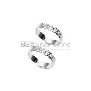Multi Semi Precious Cut Stone Toe Ring In 925 Silver Jewelry